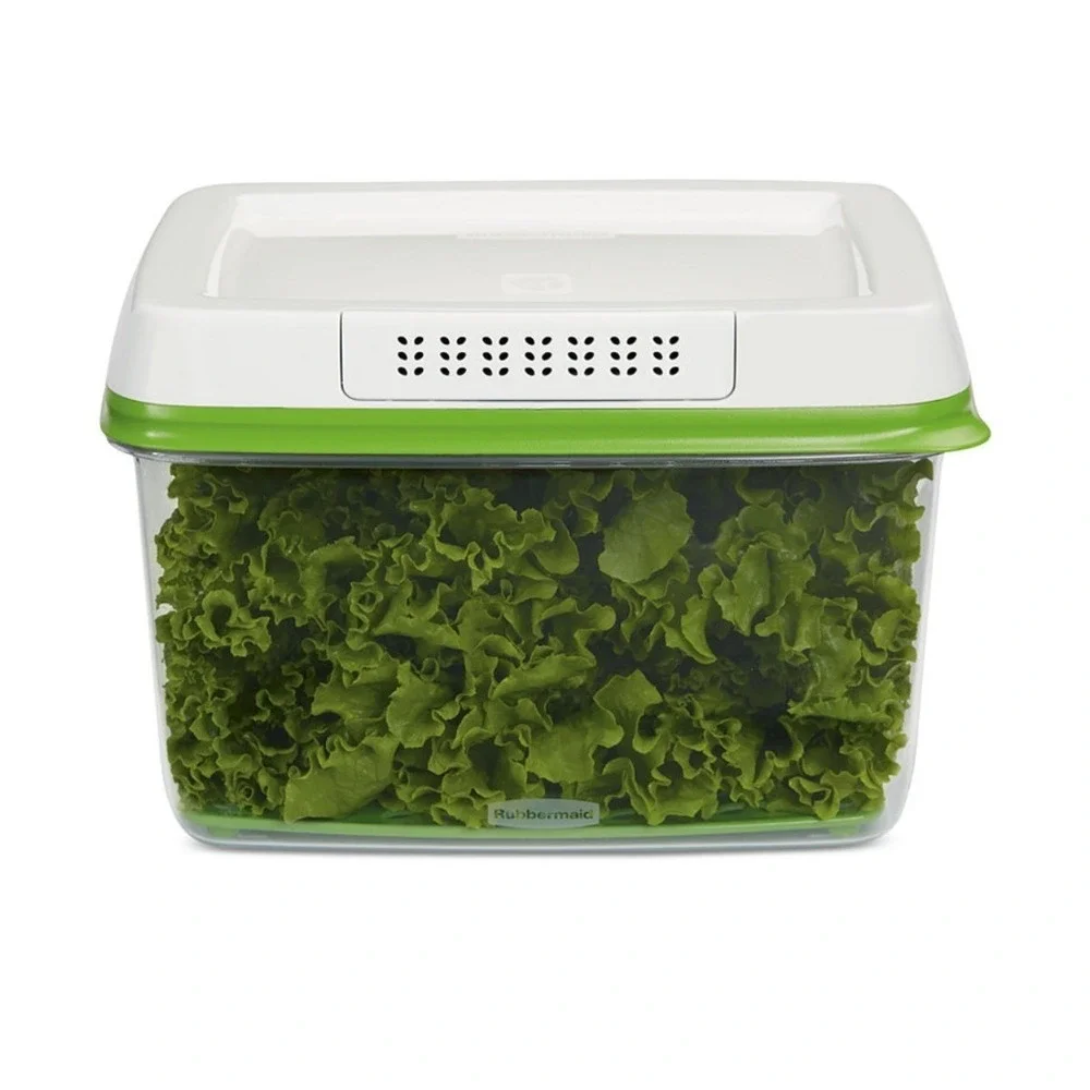 2 Rubbermaid FreshWorks Produce Saver Fresh Vent Large 17.3 Cups 4.1 L (Qty 2)